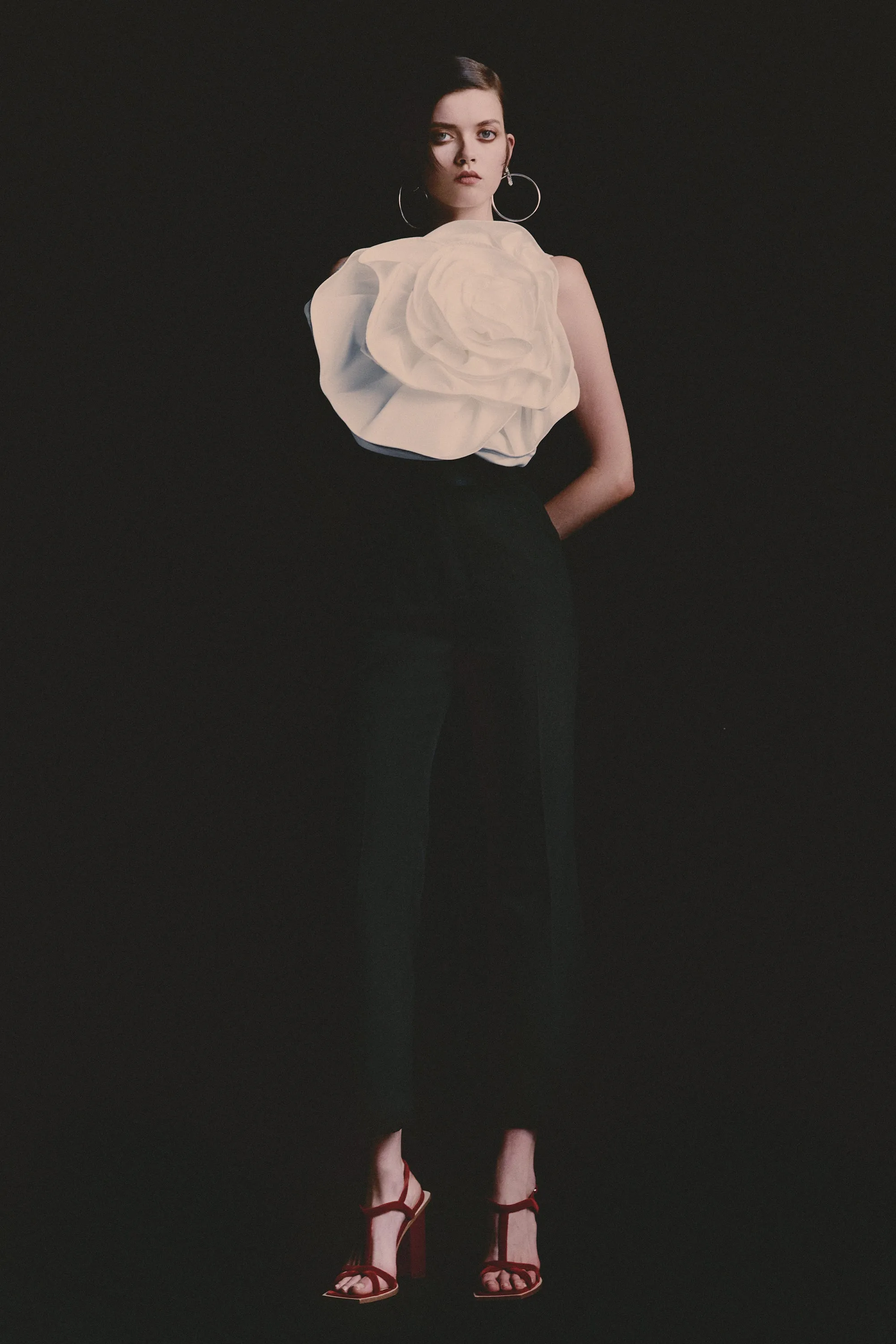 ADAM TROUSERS BLACK TAILORING