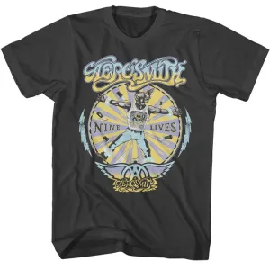 Aerosmith - Nine Lives Recolor T-Shirt