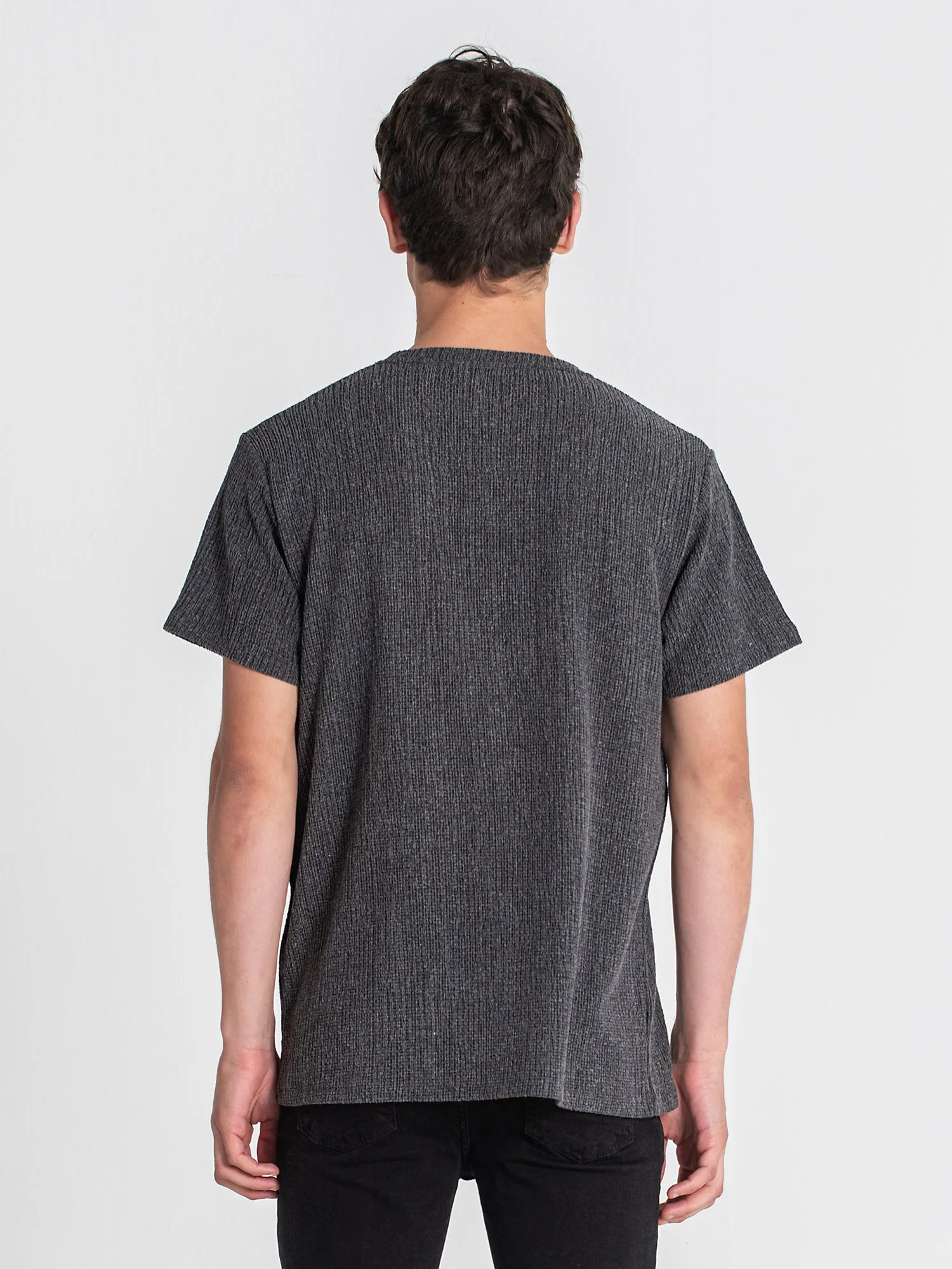 Anthracite Texture Tee