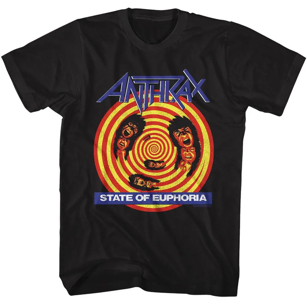 Anthrax - State Of Euphoria Boyfriend Tee