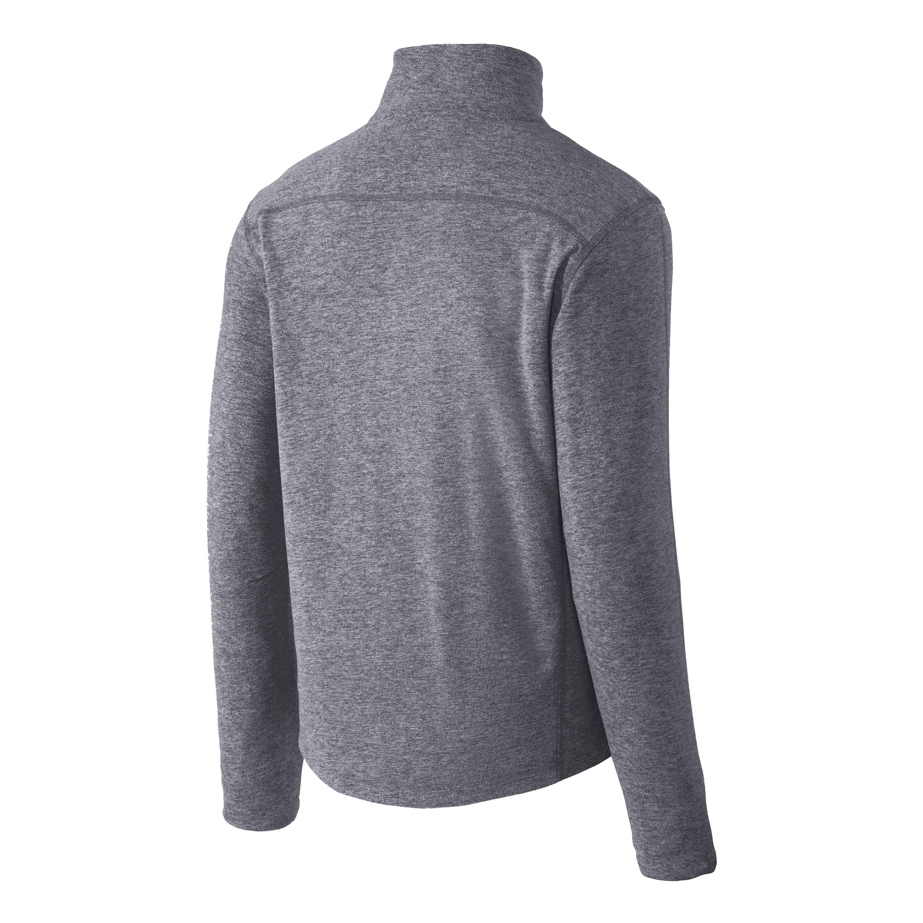 B1734M Mens Heather Microfleece Full Zip Jacket