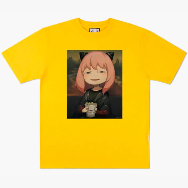 benpaolv Ania Forger Smile Mona Lisa Anime T-Shirt Memecore