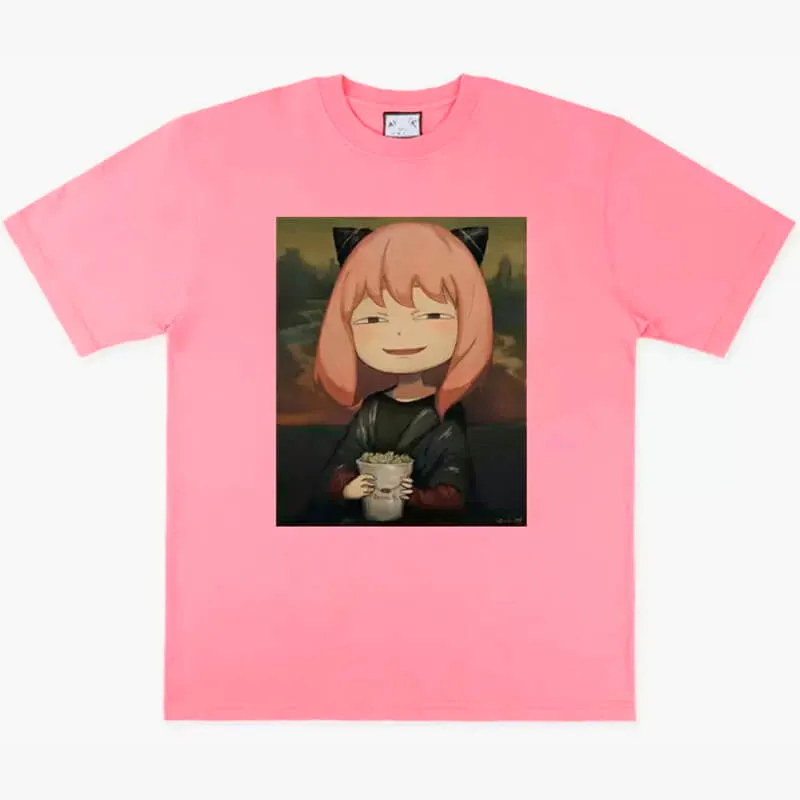 benpaolv Ania Forger Smile Mona Lisa Anime T-Shirt Memecore
