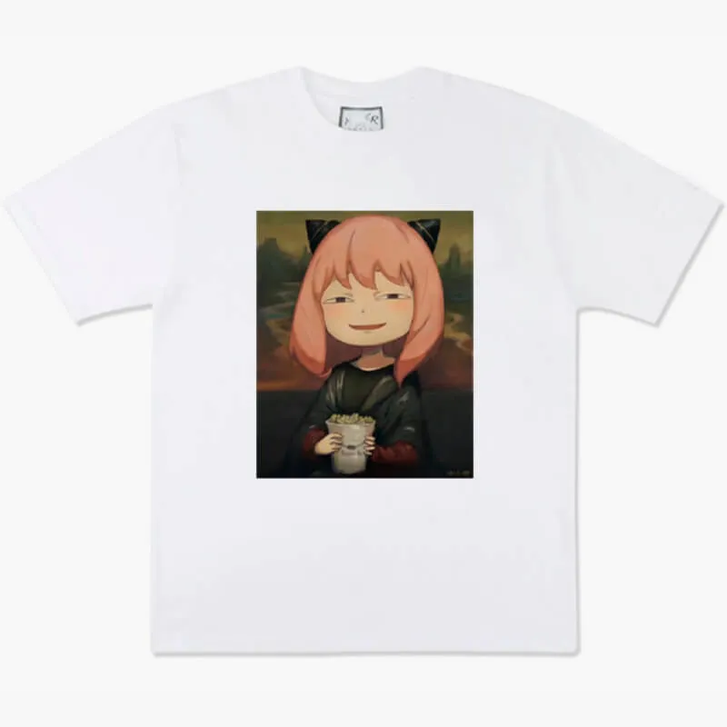 benpaolv Ania Forger Smile Mona Lisa Anime T-Shirt Memecore