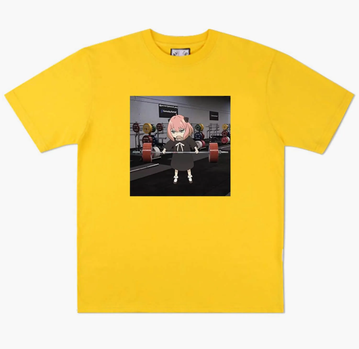 benpaolv Ania Forger Workout in a Gym Animecore Aesthetic T-Shirt