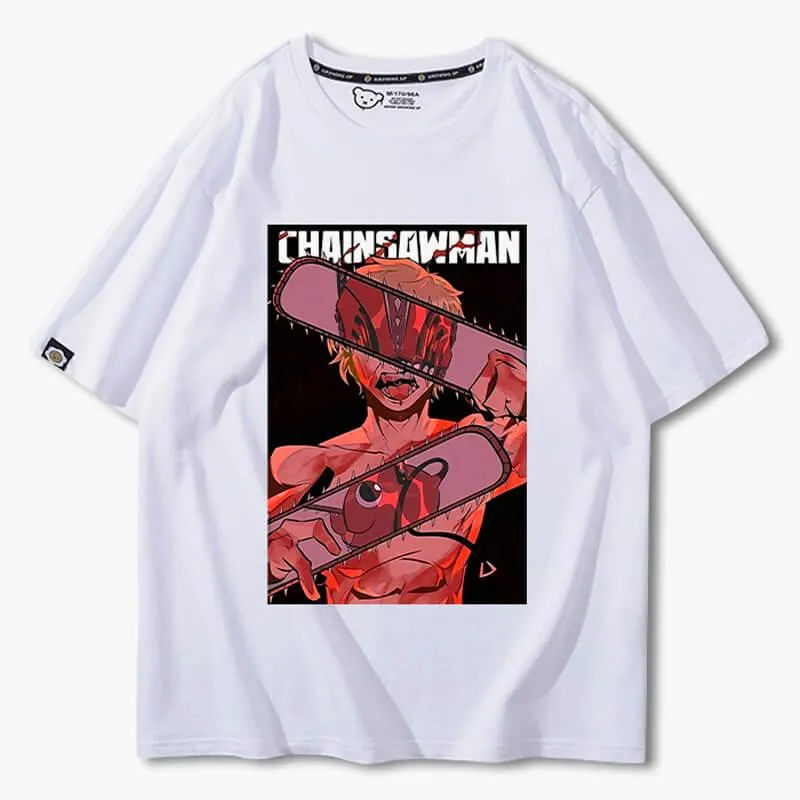 benpaolv Chainsaw Man Denji Reflection T-Shirt