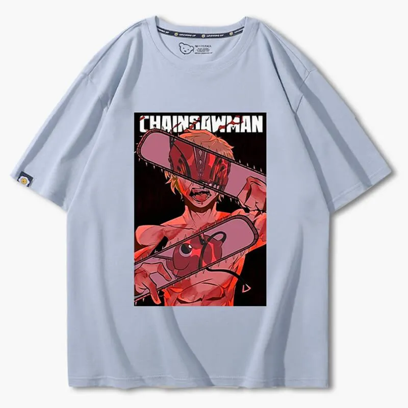 benpaolv Chainsaw Man Denji Reflection T-Shirt