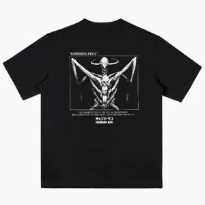 benpaolv Darkness Devil Chainsaw Man Black T-Shirt