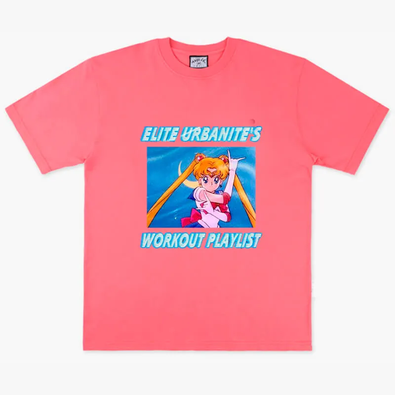 benpaolv Elite Urbanite Workout Playlist Sailor Moon T-Shirt