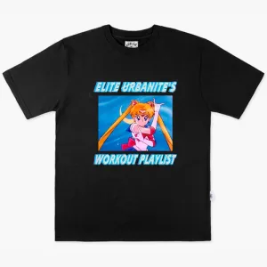 benpaolv Elite Urbanite Workout Playlist Sailor Moon T-Shirt