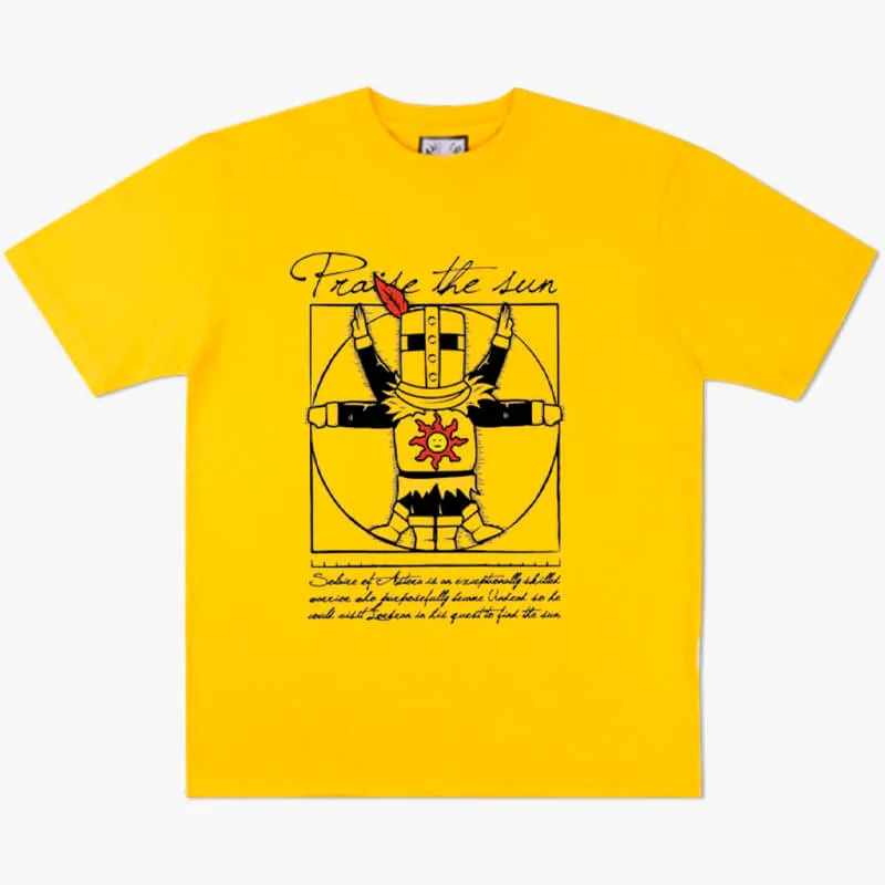 benpaolv Gamer Aesthetic Praise the Sun T-Shirt Dark Souls