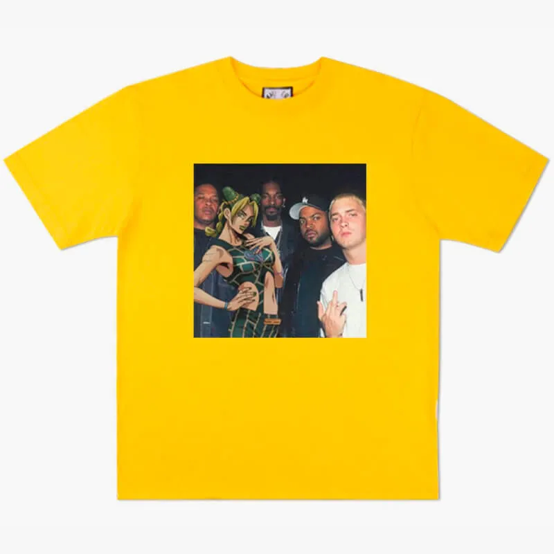 benpaolv Jolyne Cujoh and Eminem Animecore T-Shirt