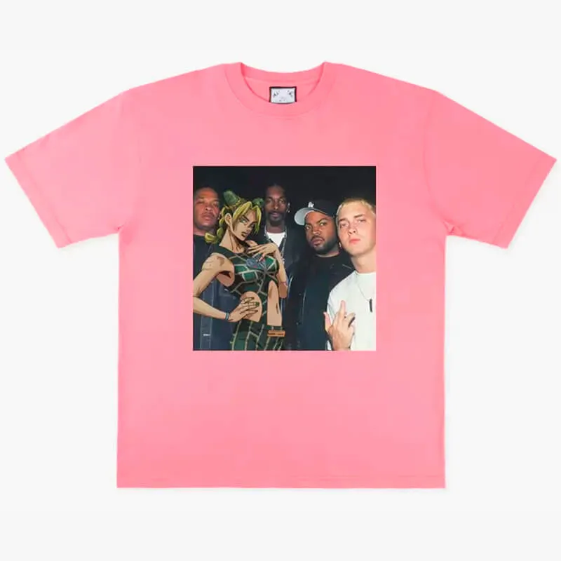 benpaolv Jolyne Cujoh and Eminem Animecore T-Shirt