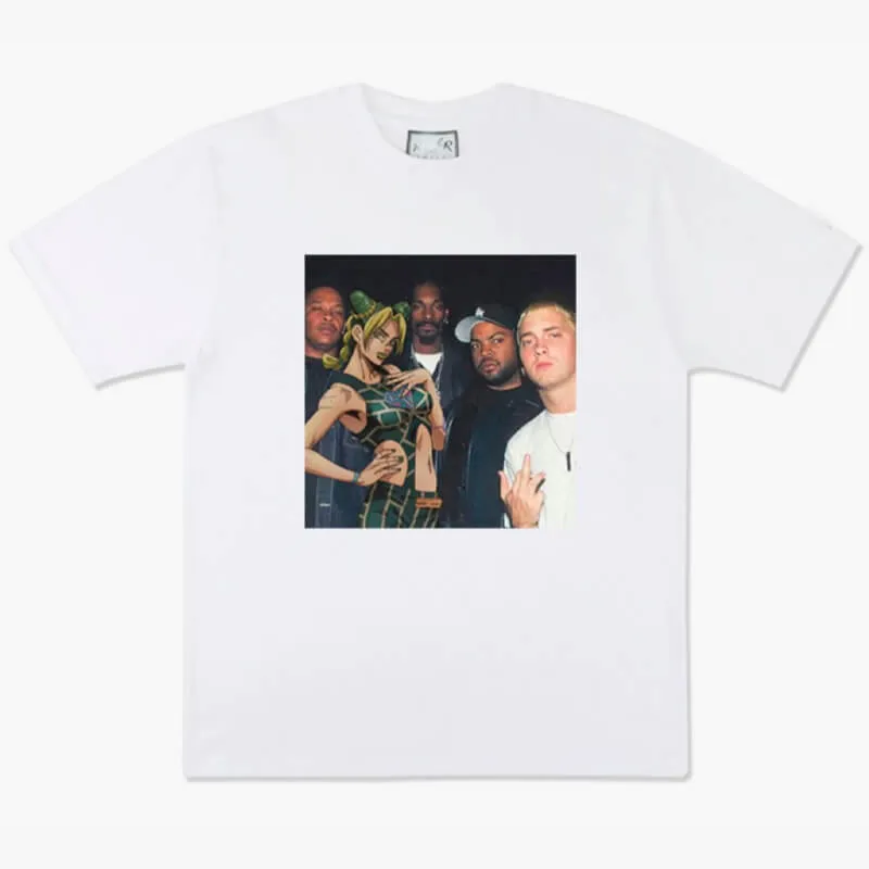 benpaolv Jolyne Cujoh and Eminem Animecore T-Shirt