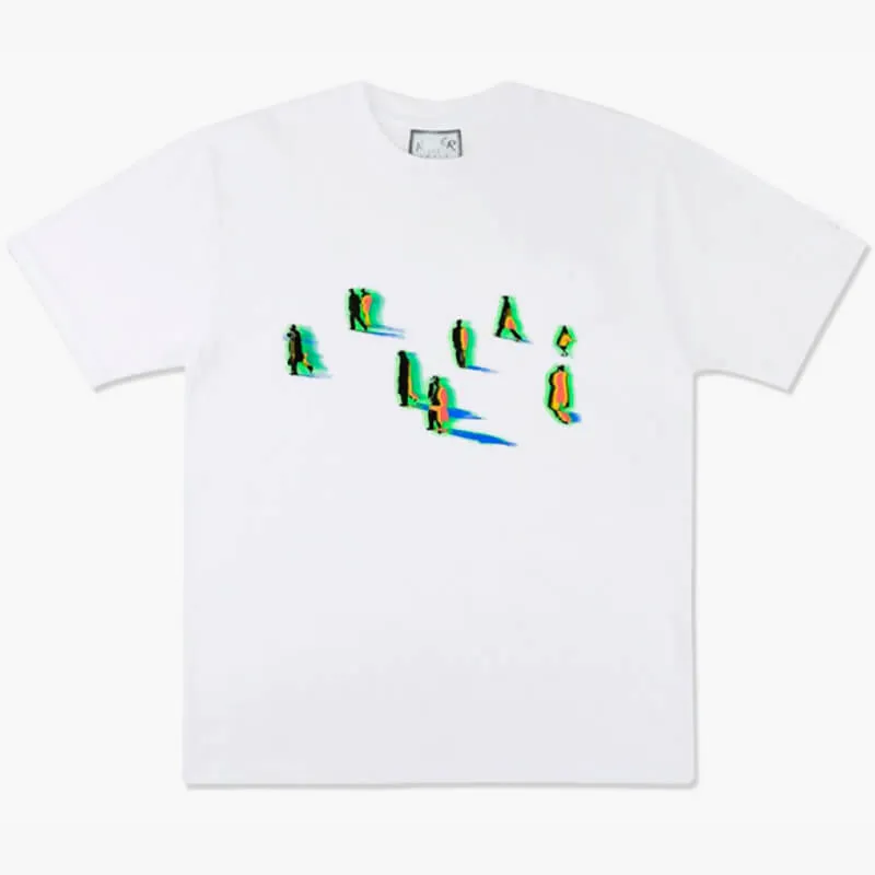 benpaolv Laser Crowd Abstract Aesthetic Tee