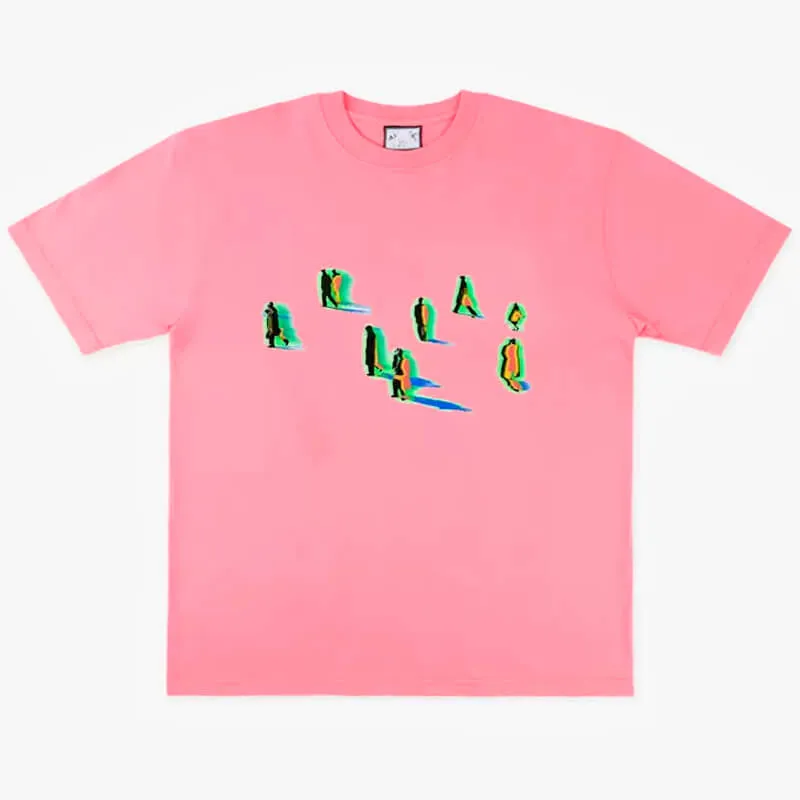 benpaolv Laser Crowd Abstract Aesthetic Tee