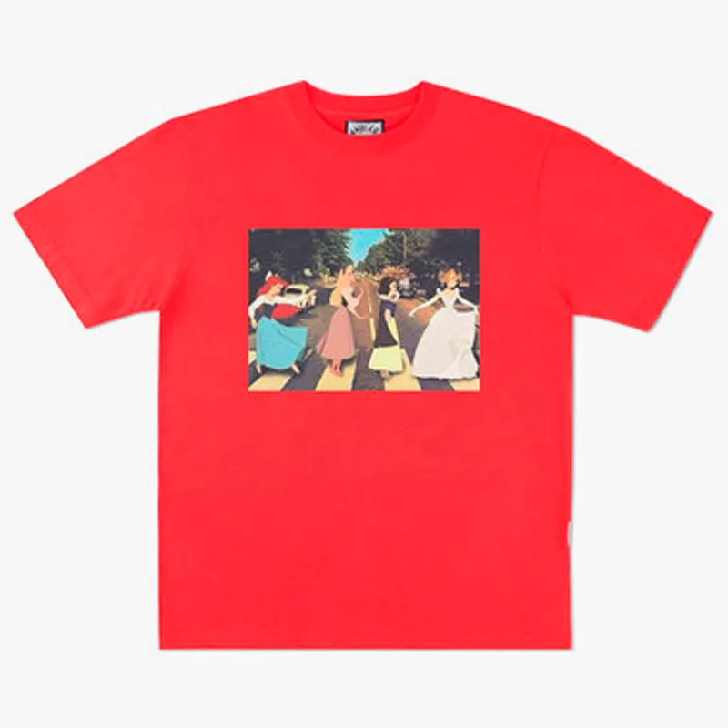 benpaolv Meme Aesthetic Disney Princess Abbey Road T-Shirt