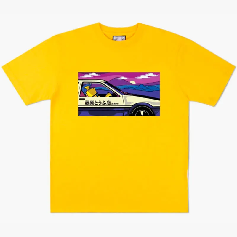 benpaolv Simpsons Retro Wave Aesthetic T-Shirt