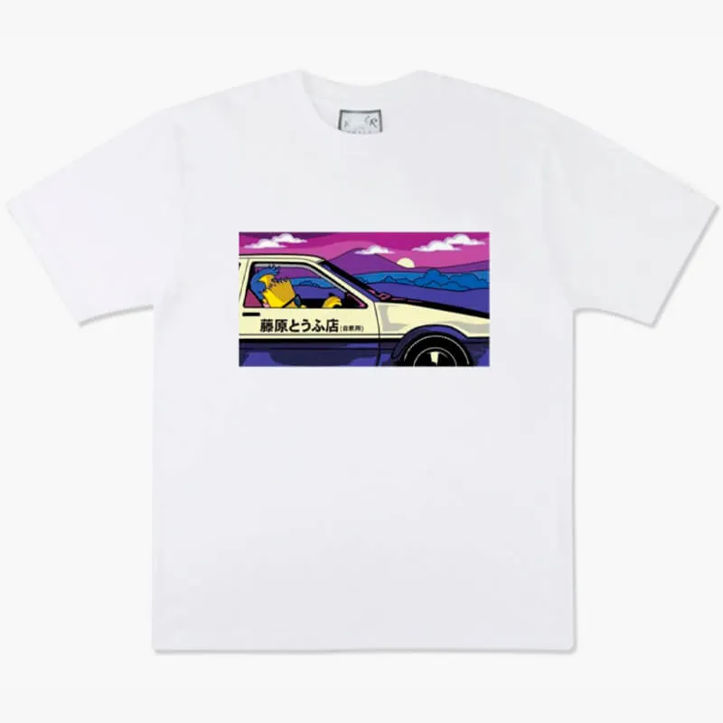 benpaolv Simpsons Retro Wave Aesthetic T-Shirt