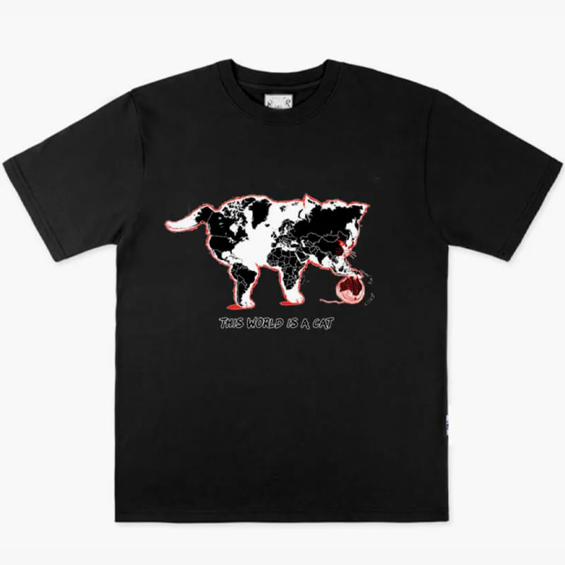 benpaolv The World is a Cat T-Shirt