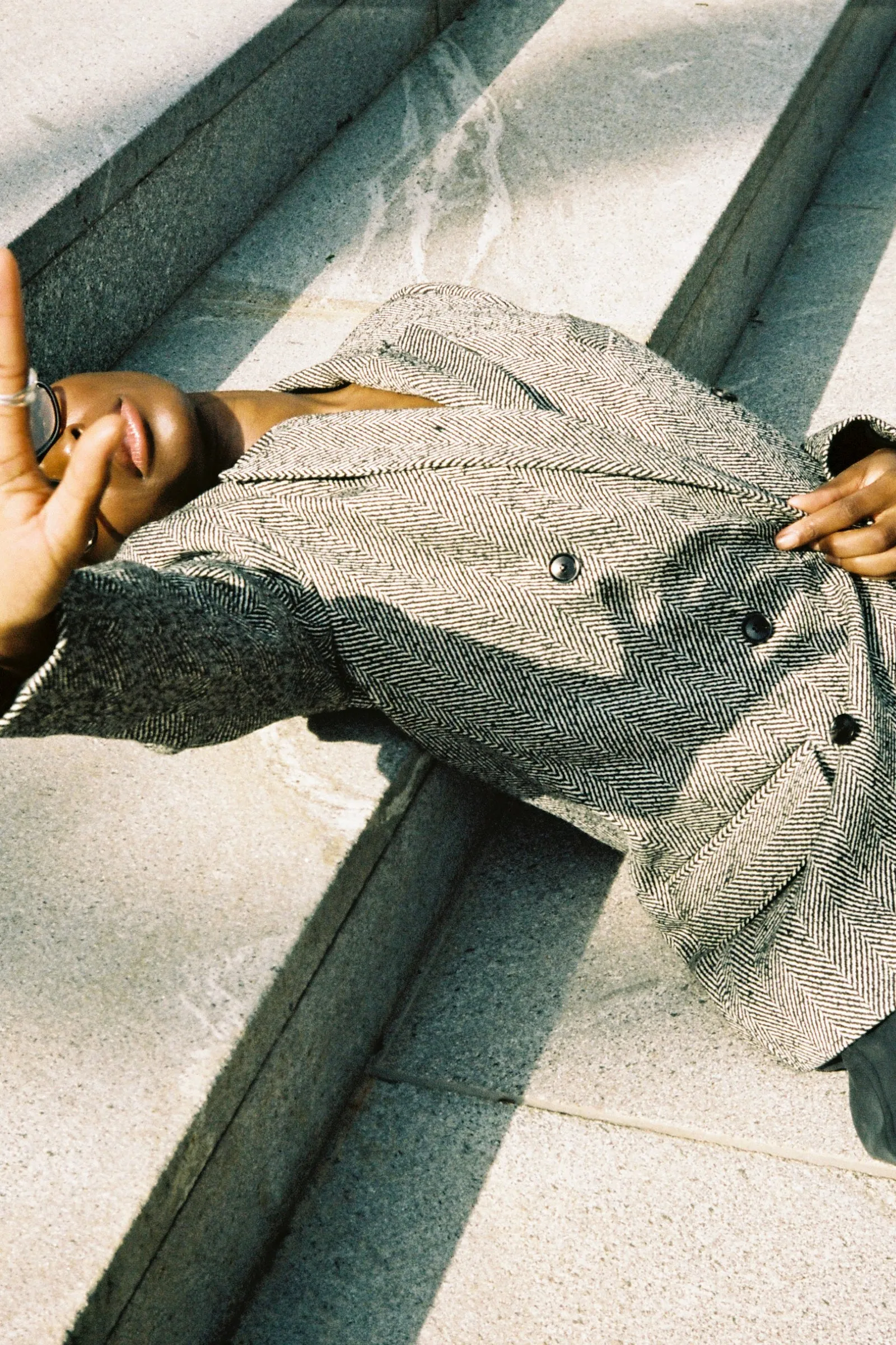 BILLIE jacket - Chevron - LAST PIECE