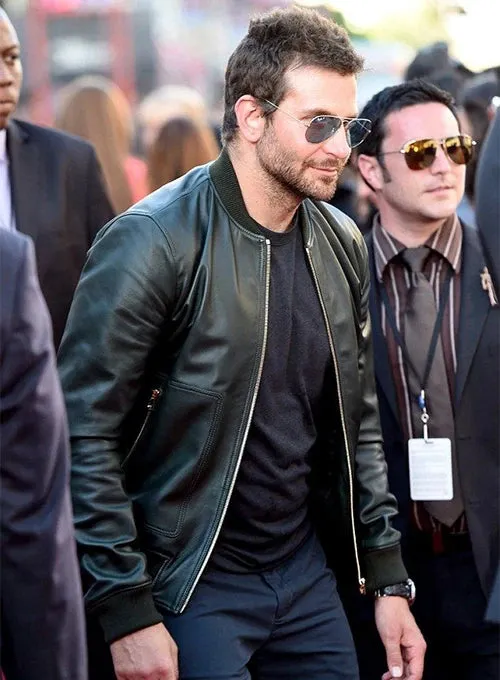 BRADLEY COOPER LEATHER JACKET