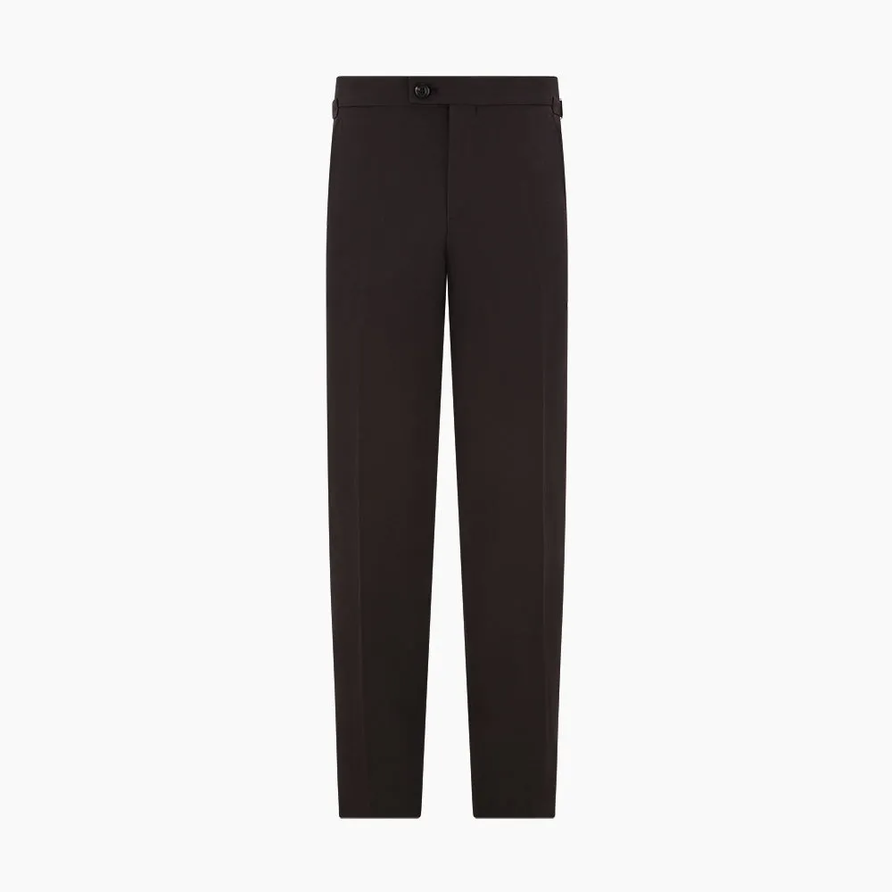 Brown Linen Henry Trousers
