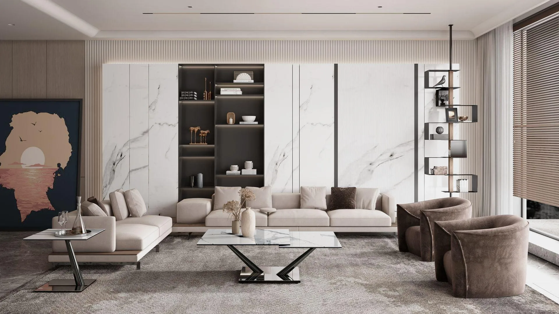 CASSIUS Extendable Coffee Table
