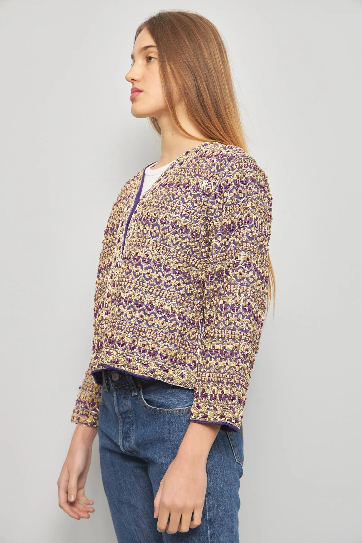 Chaqueta casual  multicolor nostalgic talla M 895