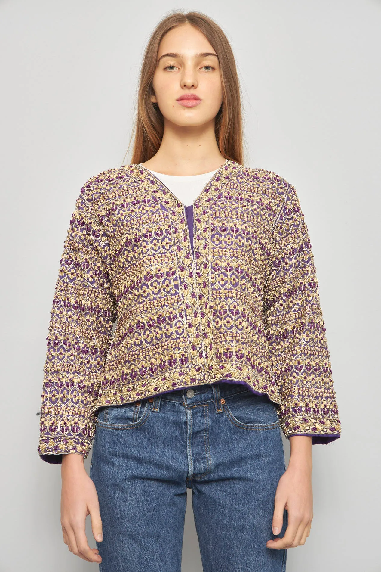 Chaqueta casual  multicolor nostalgic talla M 895