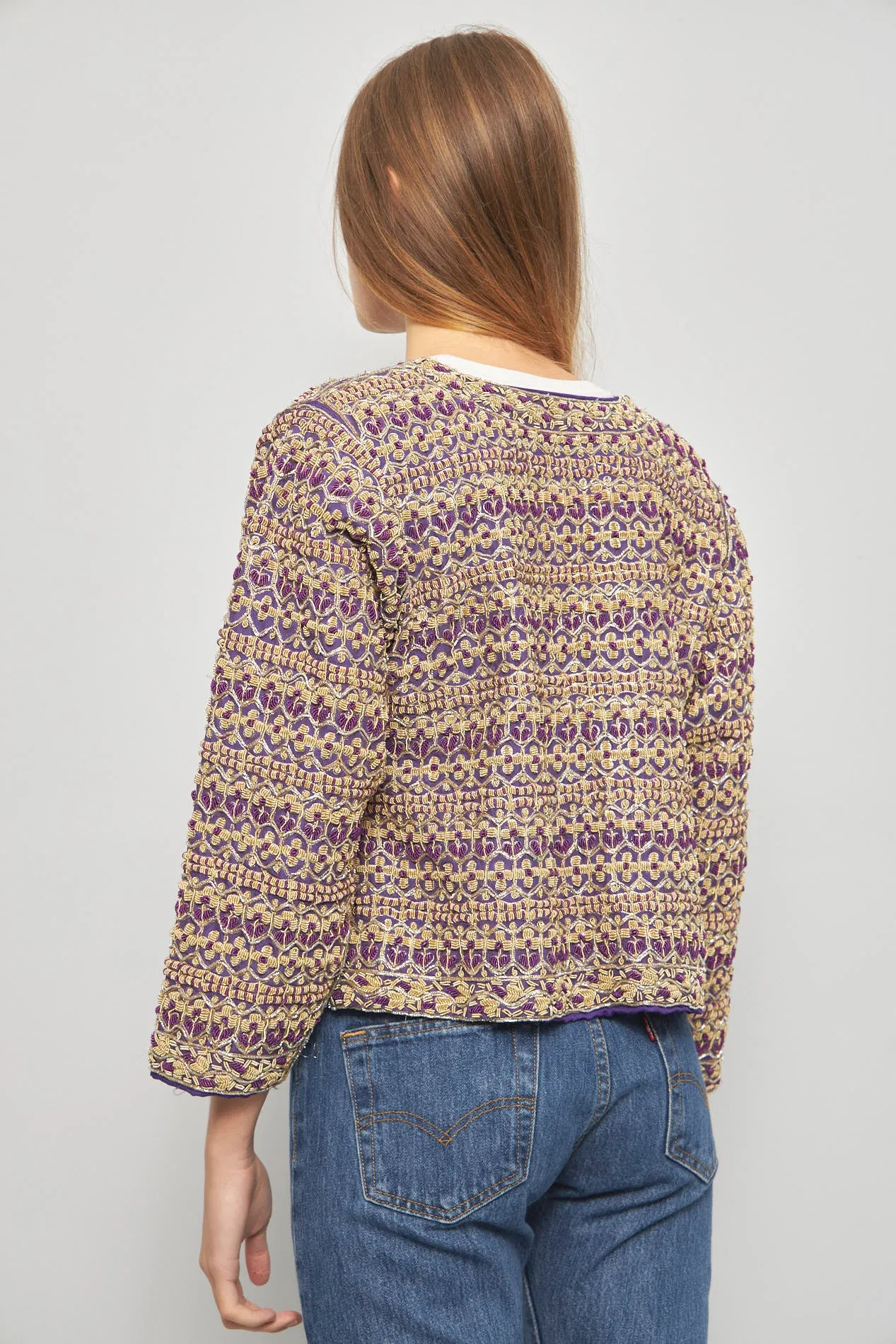 Chaqueta casual  multicolor nostalgic talla M 895