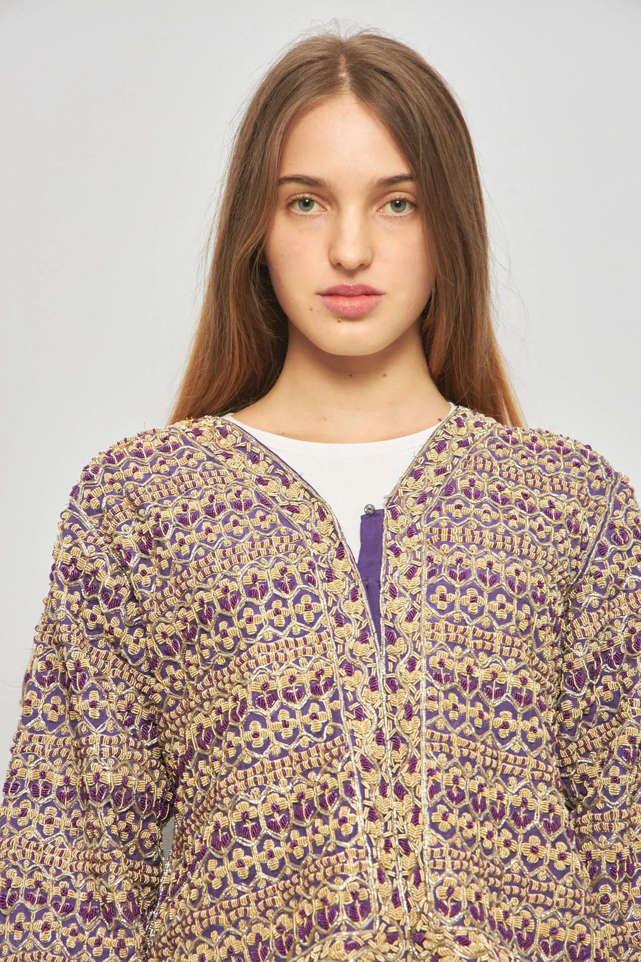 Chaqueta casual  multicolor nostalgic talla M 895