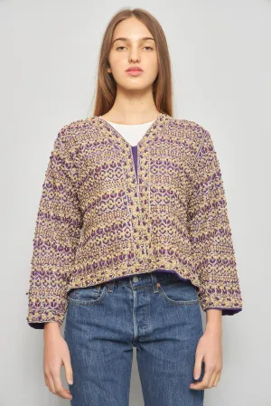 Chaqueta casual  multicolor nostalgic talla M 895