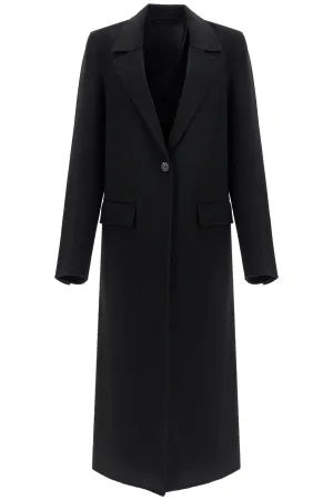 classic doublé long black wool coat 251 WRO4725 FB0006 BLACK