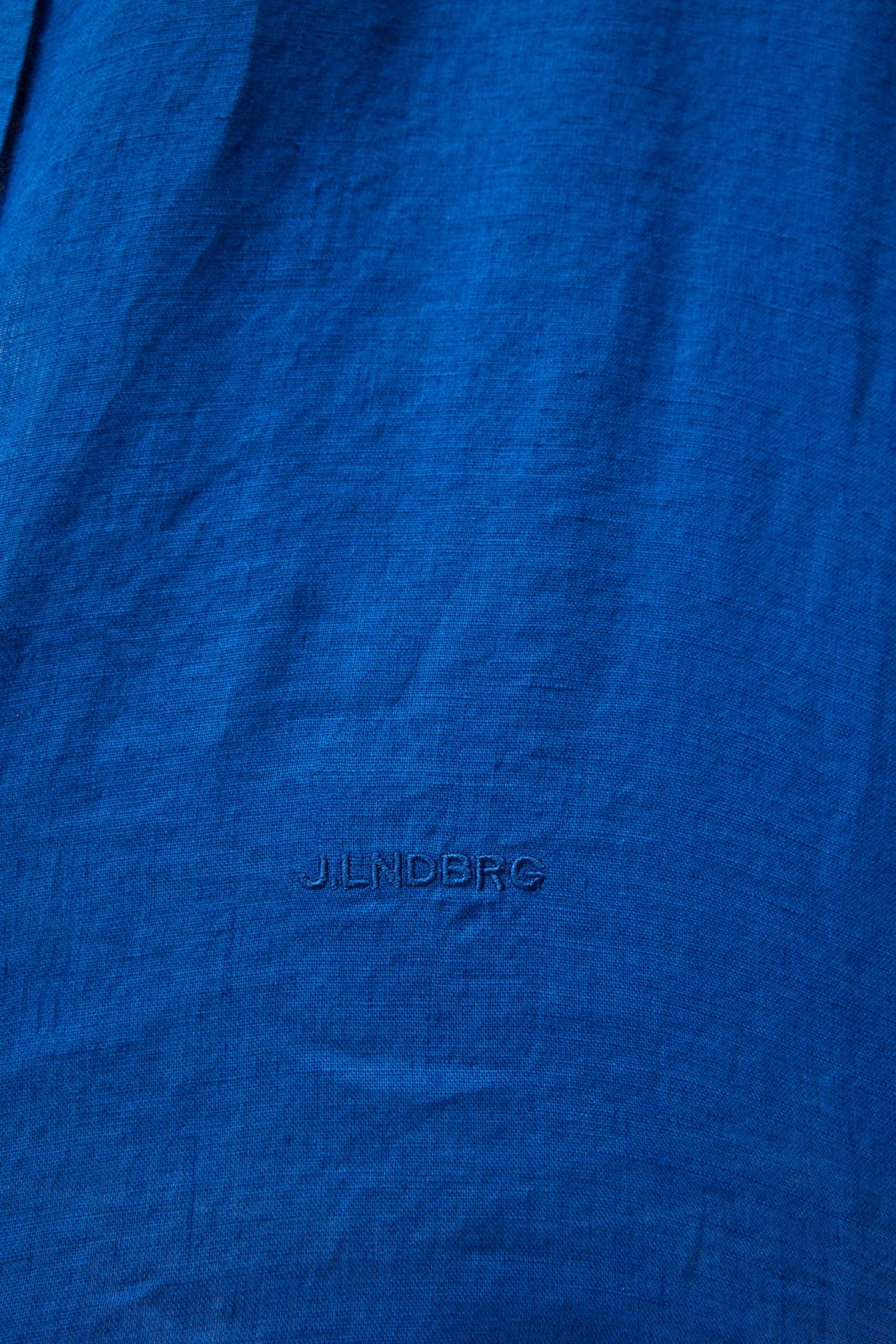 Clean Linen Slim Shirt / Lapis Blue