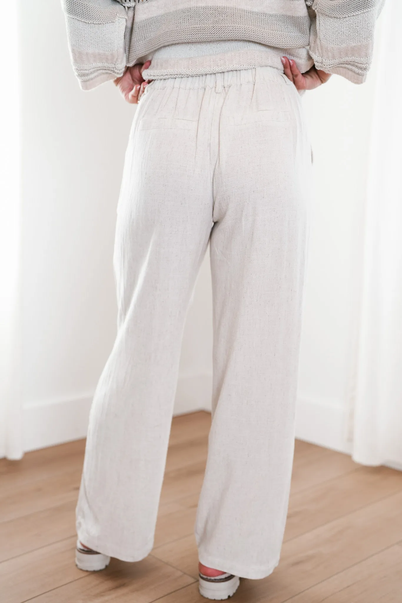 Coastal Comfort Linen Pant