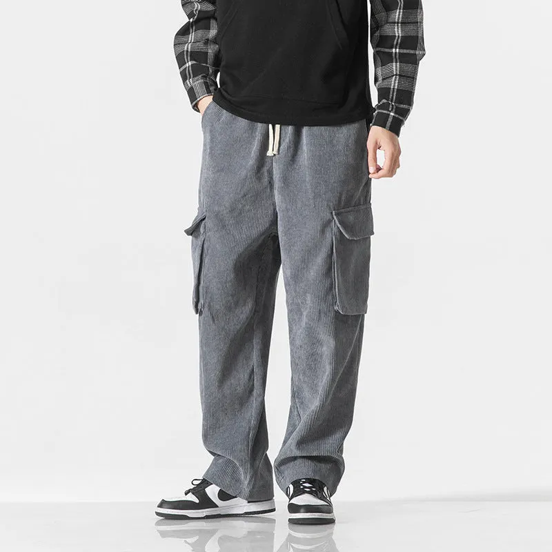 Corduroy Classics Men's Relaxed Fit Trousers - GlamzLife