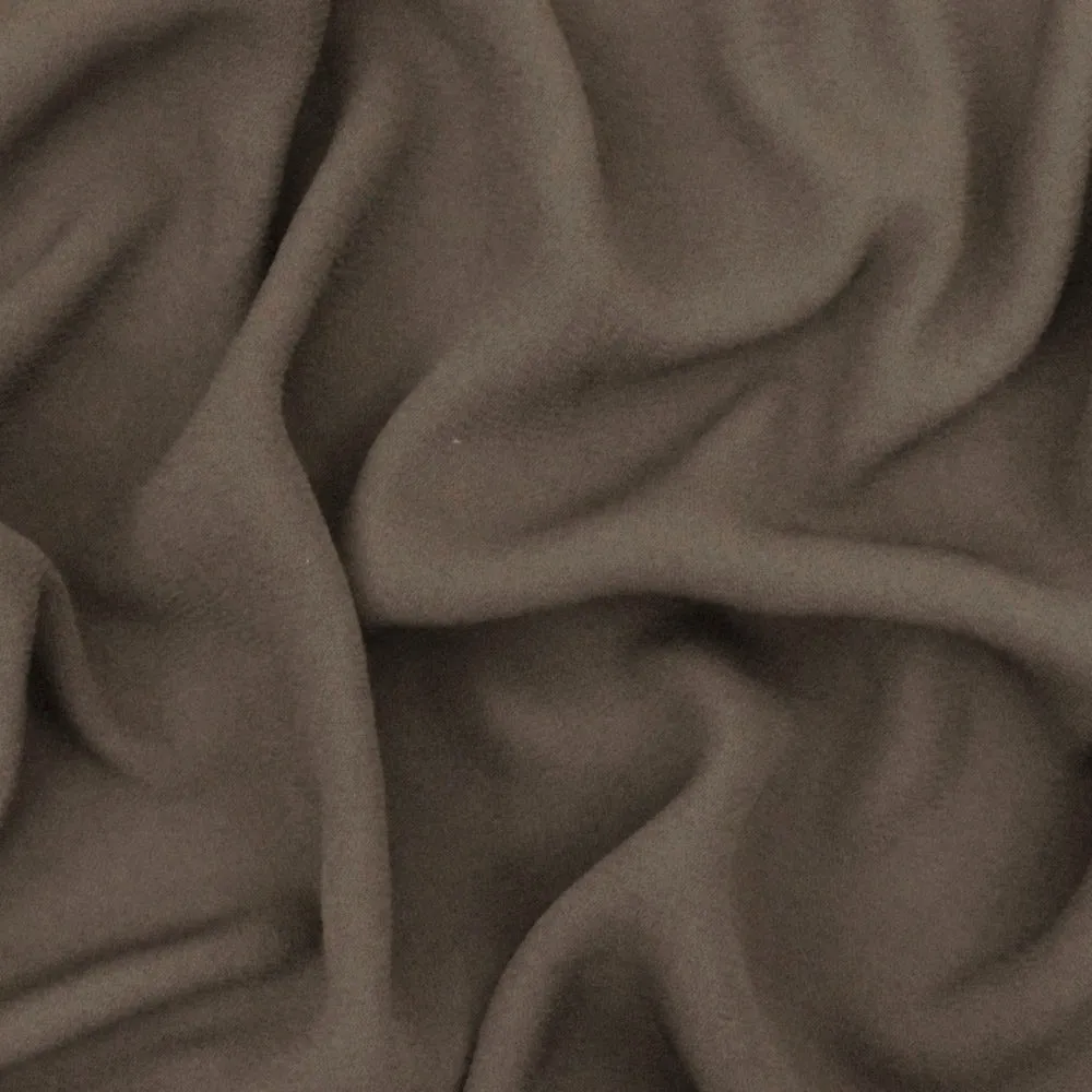 Dusk Brown Crepe Momie Georgette Woven Fabric