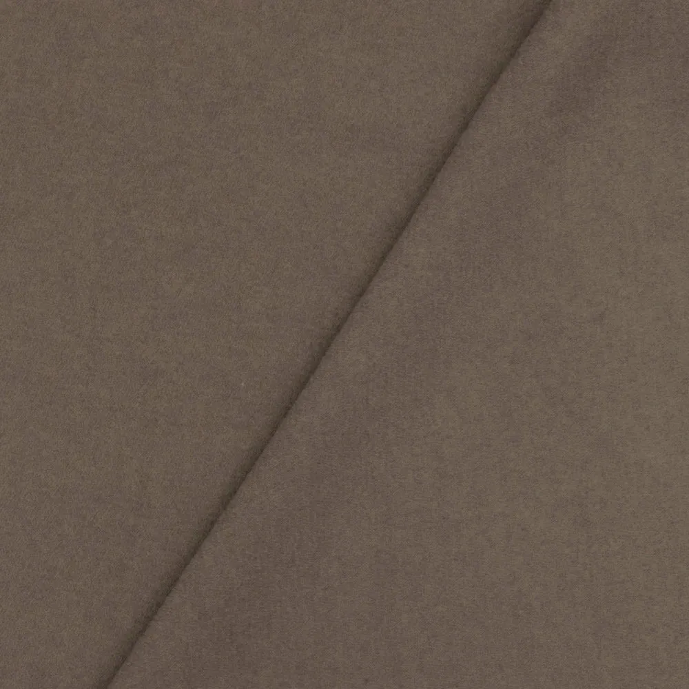 Dusk Brown Crepe Momie Georgette Woven Fabric