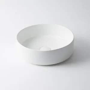 Eight Quarters Amaroo Circle Matte White Basin