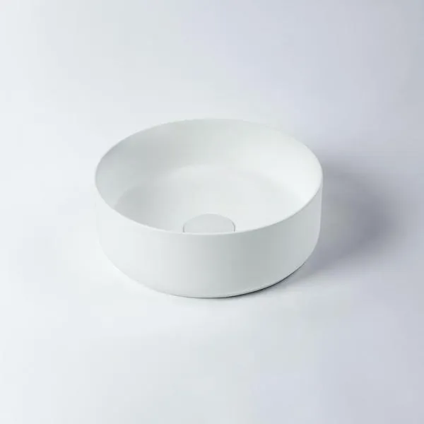 Eight Quarters Amaroo Circle Mini Matte White Basin