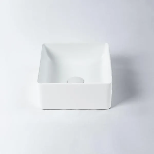 Eight Quarters Amaroo Square Mini Matte White Basin