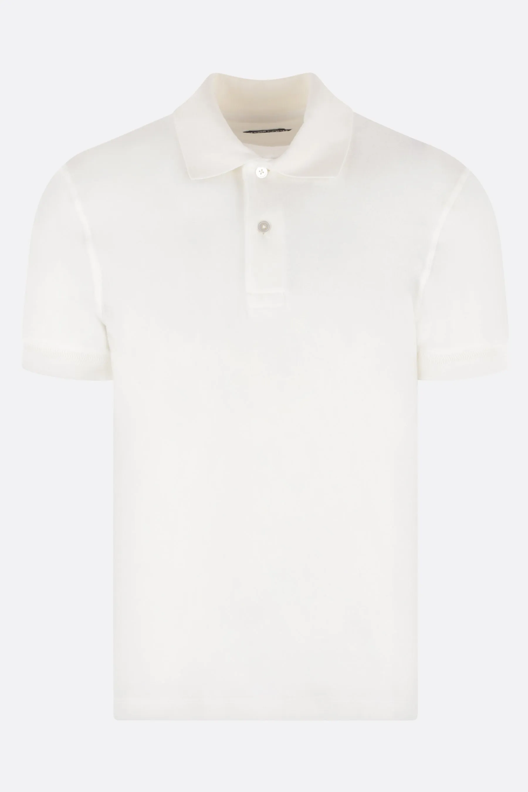 Embroidered Towelling Polo Shirt