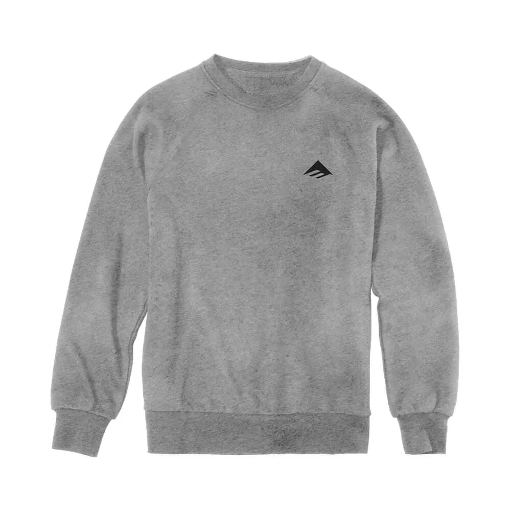Emerica Triangle Staple Crewneck Grey Heather