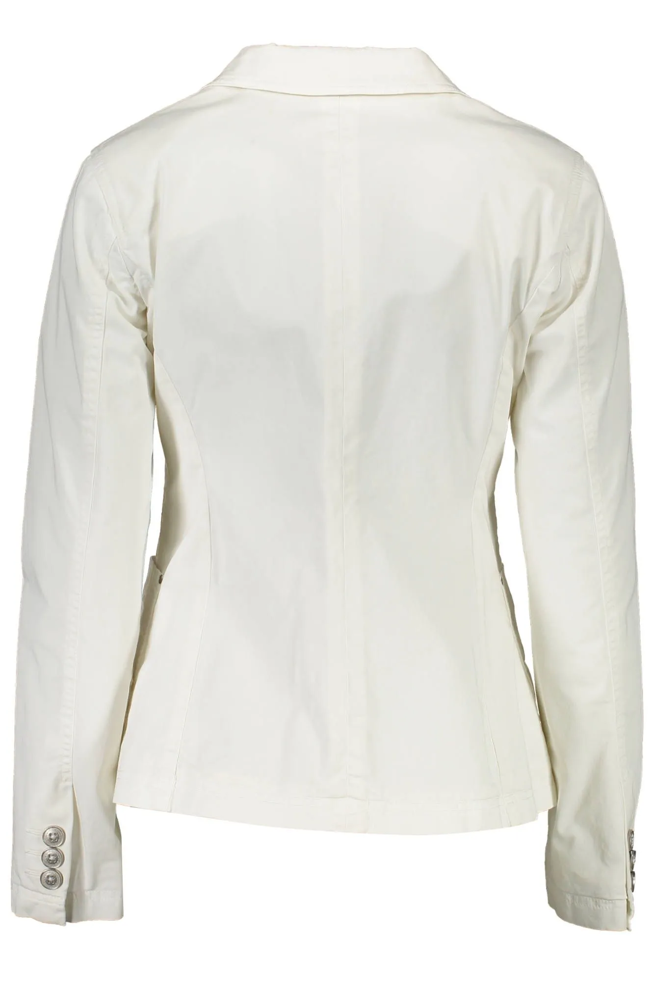 Gant White Cotton Women Jacket
