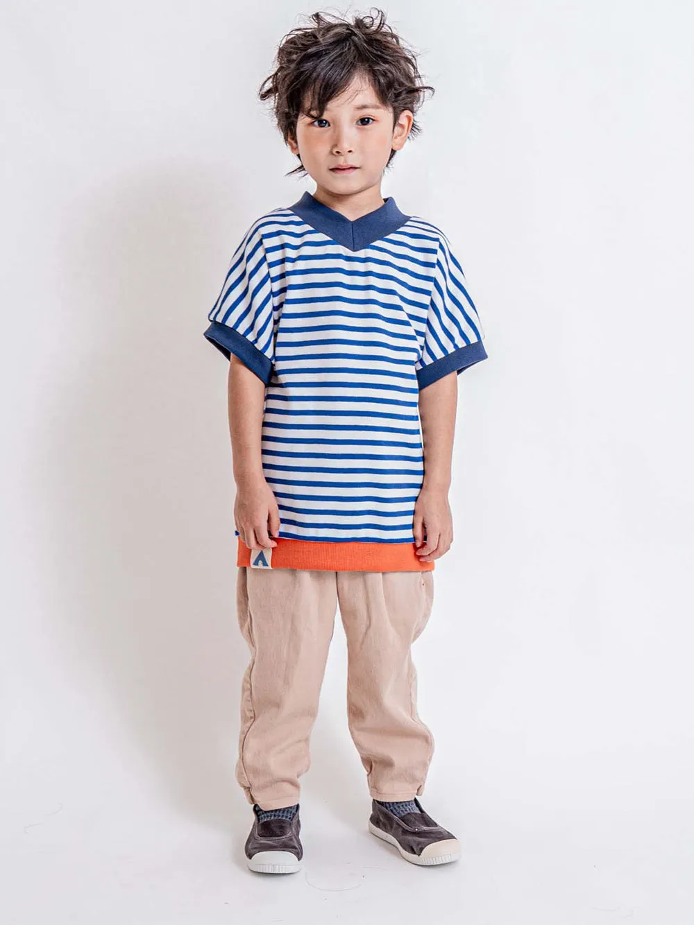 Hight Tuck Peach Pants