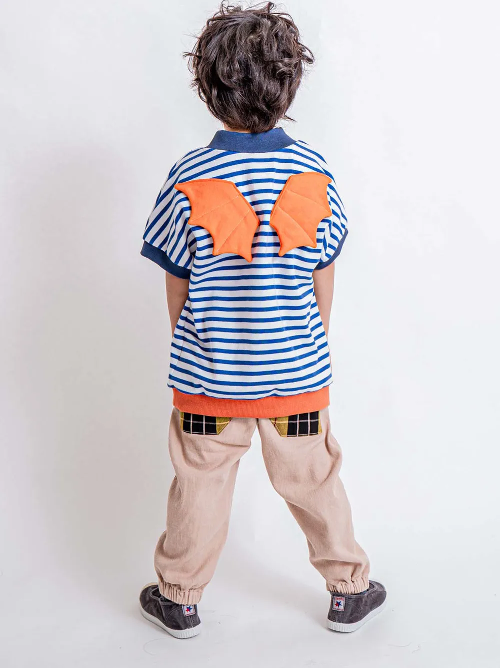 Hight Tuck Peach Pants
