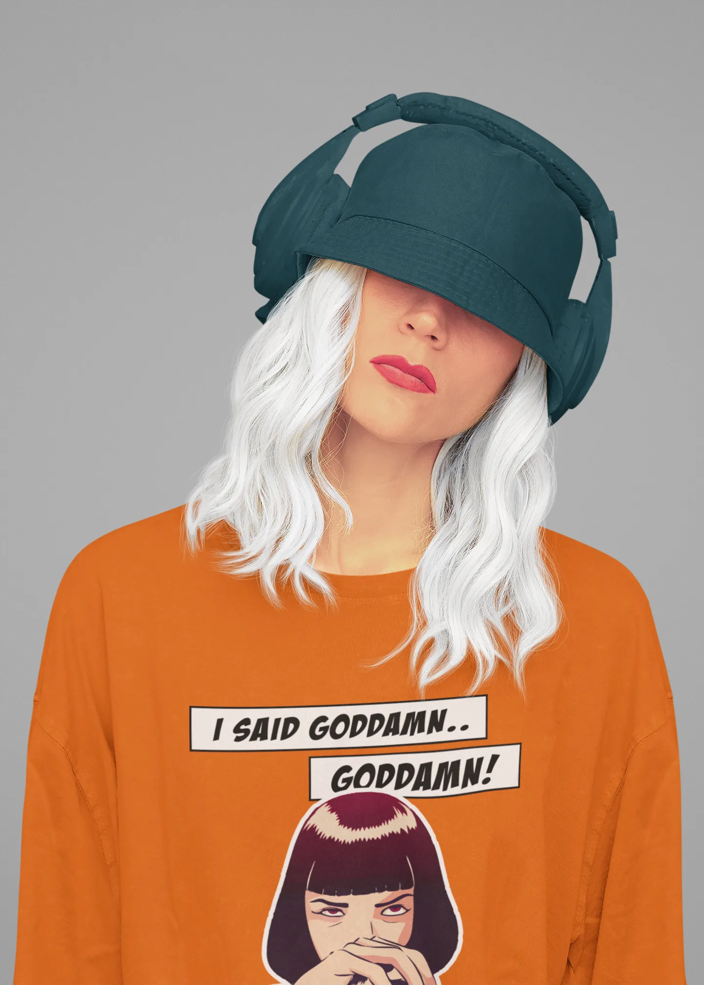 I Said Goddamn!- Pulp Fiction:  Aesthetic - Half Sleeve T-Shirts