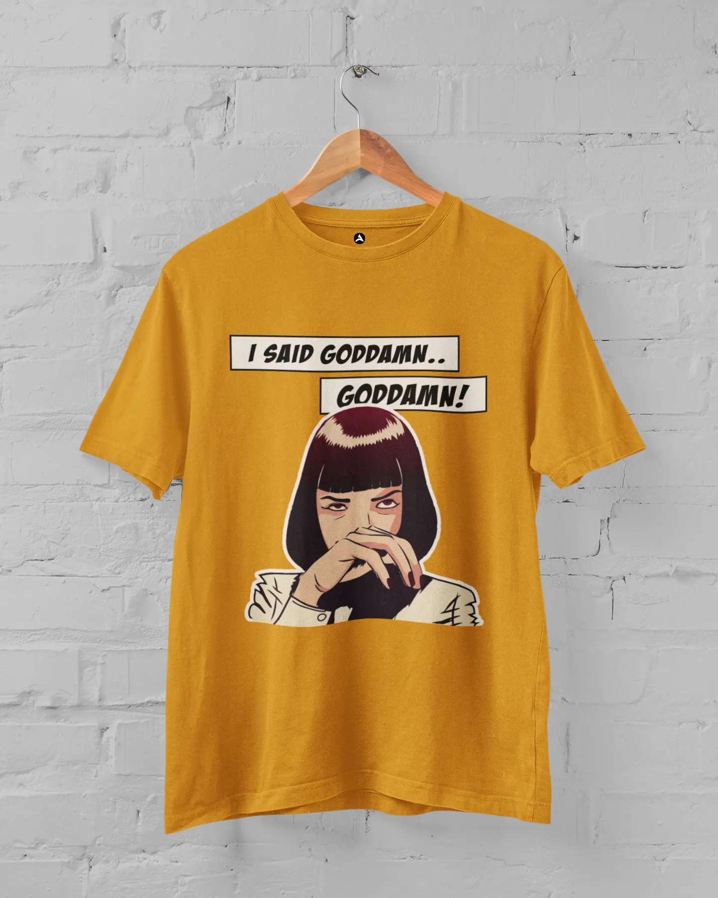I Said Goddamn!- Pulp Fiction:  Aesthetic - Half Sleeve T-Shirts