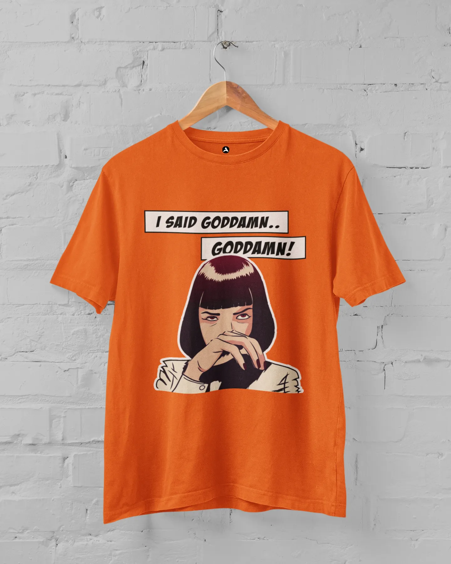 I Said Goddamn!- Pulp Fiction:  Aesthetic - Half Sleeve T-Shirts